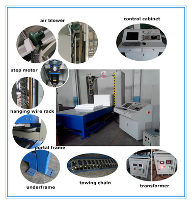 380V EPS Foam Hot Wire เครื่องตัด CNC EPS DTC-E2012