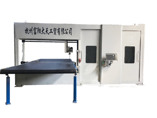 แนวตั้ง PU แข็งโฟม Cnc Revolving Contour เครื่องตัด DTC-R2012V
