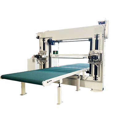 เครื่องตัดรูปทรงโค้งงอใบมีดคู่ PU Foam Sponge DTC-SD2012