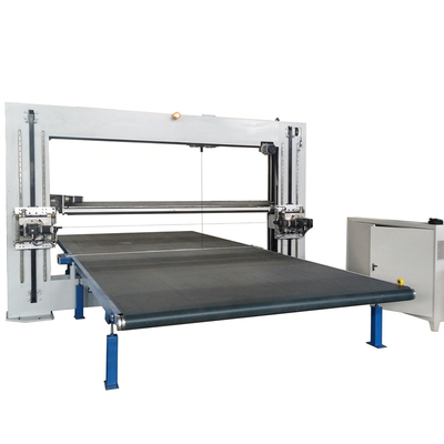 CNC เครื่องตัดฟองน้ำแนวนอนโฟม PU ใบมีดสั่นอัตโนมัติ