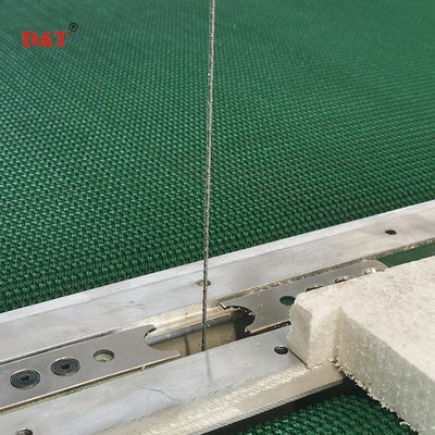 เครื่องตัดฟอง PU ที่มีประสิทธิภาพสูง พร้อมมีดสาย 5 ล้อ และระบบควบคุมที่ฉลาด