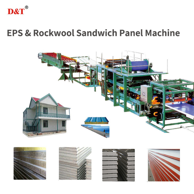 เครื่องทําแซนวิช แผนผัง EPS / หินวัวแบบลูกค้าที่หลากหลาย สําหรับหลังคาและผนัง