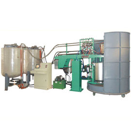 เครื่องทำโฟม PU แบบกึ่งอัตโนมัติไฟฟ้าสำหรับเครื่องผลิตที่นอนฟองน้ำ