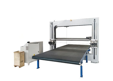 ใบมีดคู่อัตโนมัติแนวนอนและแนวตั้ง PU โฟมฟองน้ำเครื่องตัด CNC