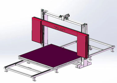 เครื่องตัดใบมีดสั่นแม่นยำ CNC Machine เครื่องจักรโฟมโพลียูรีเทนอัตโนมัติ
