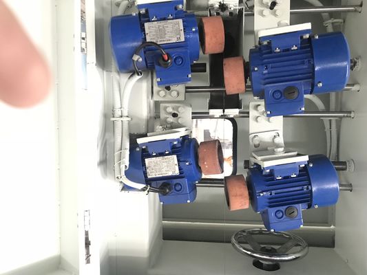 เครื่องตัดโฟมแนวตั้งฟองน้ำแบบแมนนวลพร้อมคู่มือการเชิงเส้น 1.74kw