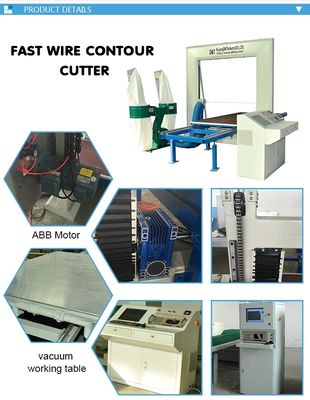 เครื่องตัดโฟม PU แบบดิจิตอล CNC สำหรับ EPS PU แบบแข็ง