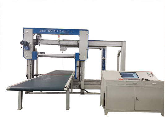 Rebound Foam 3D CNC Oscillating Contour เครื่องตัดใบมีดคู่