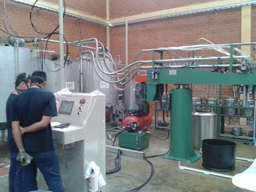 เครื่องทำโฟมกึ่งอัตโนมัติ PU Foam Batch Box สำหรับฟองน้ำที่นอน