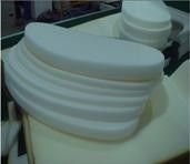 3 เฟส Revolving เครื่องตัด Contour ฟองน้ำด้วยเข็มขัด 50HZ