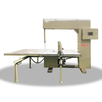 เครื่องตัดโฟมที่นอนฟองน้ำแนวตั้งด้วยตนเอง CNC