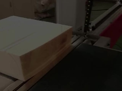 เครื่องตัดเส้นโค้งผสมฟองแบบแน่น DTC-FV1212 4.5kw