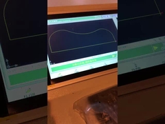 ใบมีดคู่ CNC Contour เครื่องตัดสั่นมีดฟองน้ำโฟม PU สั่น