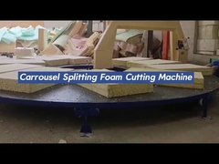 เครื่องตัดสปองกว้างกลม สําหรับ PU ที่ยืดหยุ่น เครื่องตัดฟองสี่เหลี่ยม