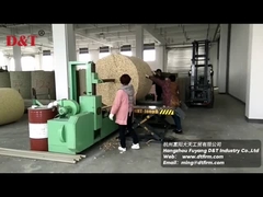 อัตโนมัติ Blade Circle ตัดแนวราบสําหรับ Flexible PU / สี่เหลี่ยมฟอง