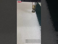 40m / Min โฟมตั้งตรง CNC เครื่องตัดสปองตัดรูปร่าง 2 มิติ